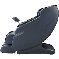 luxe glow black massage chair   