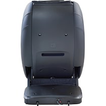 luxe glow black massage chair   