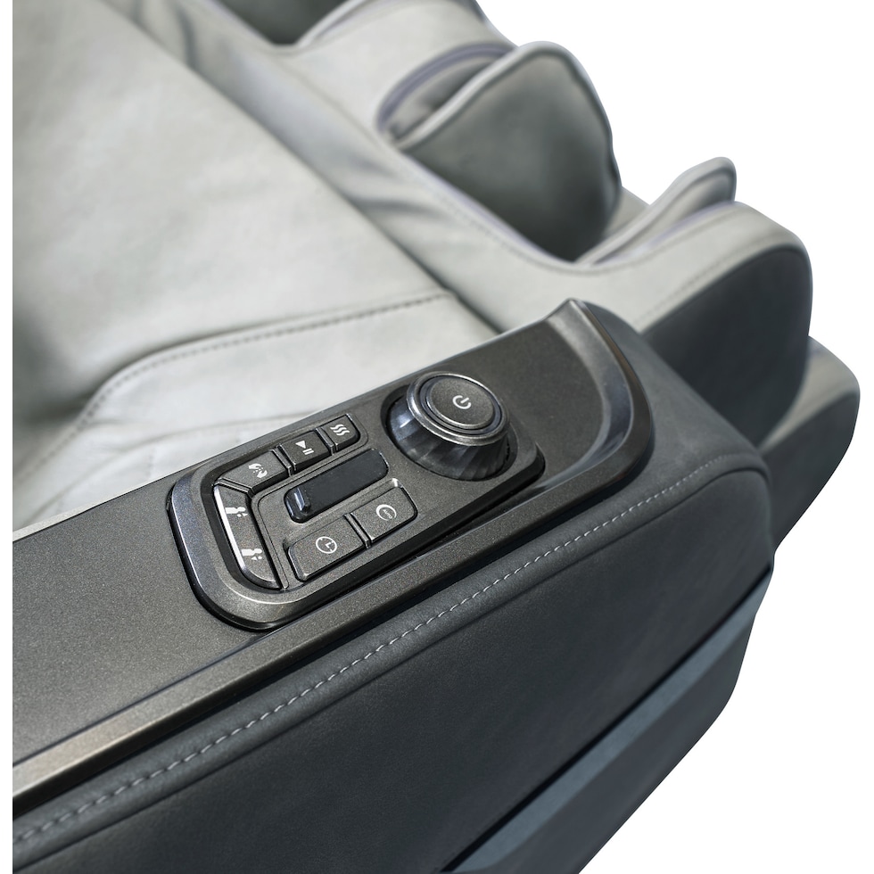 luxe glow black massage chair   