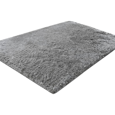 Luxe 5' x 8' Area Rug - Silver