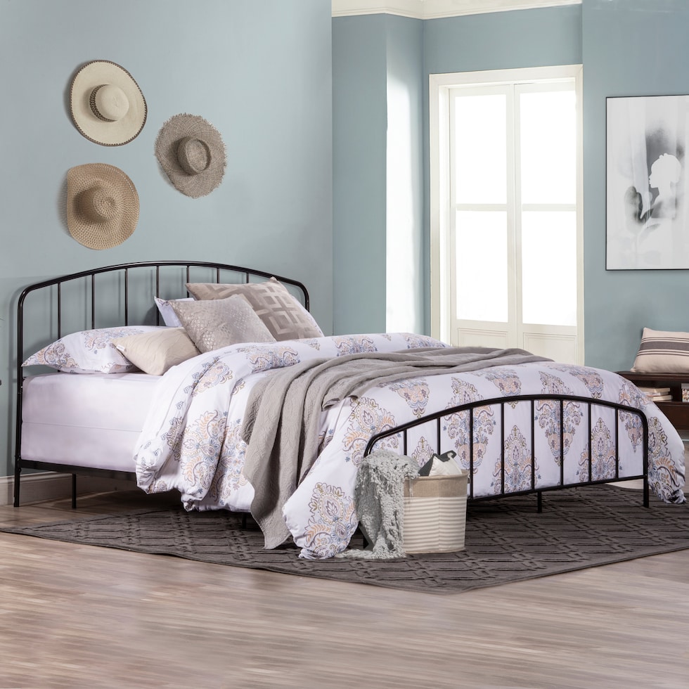 lydia black king bed   
