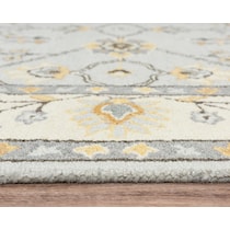 lynde gray area rug  x    