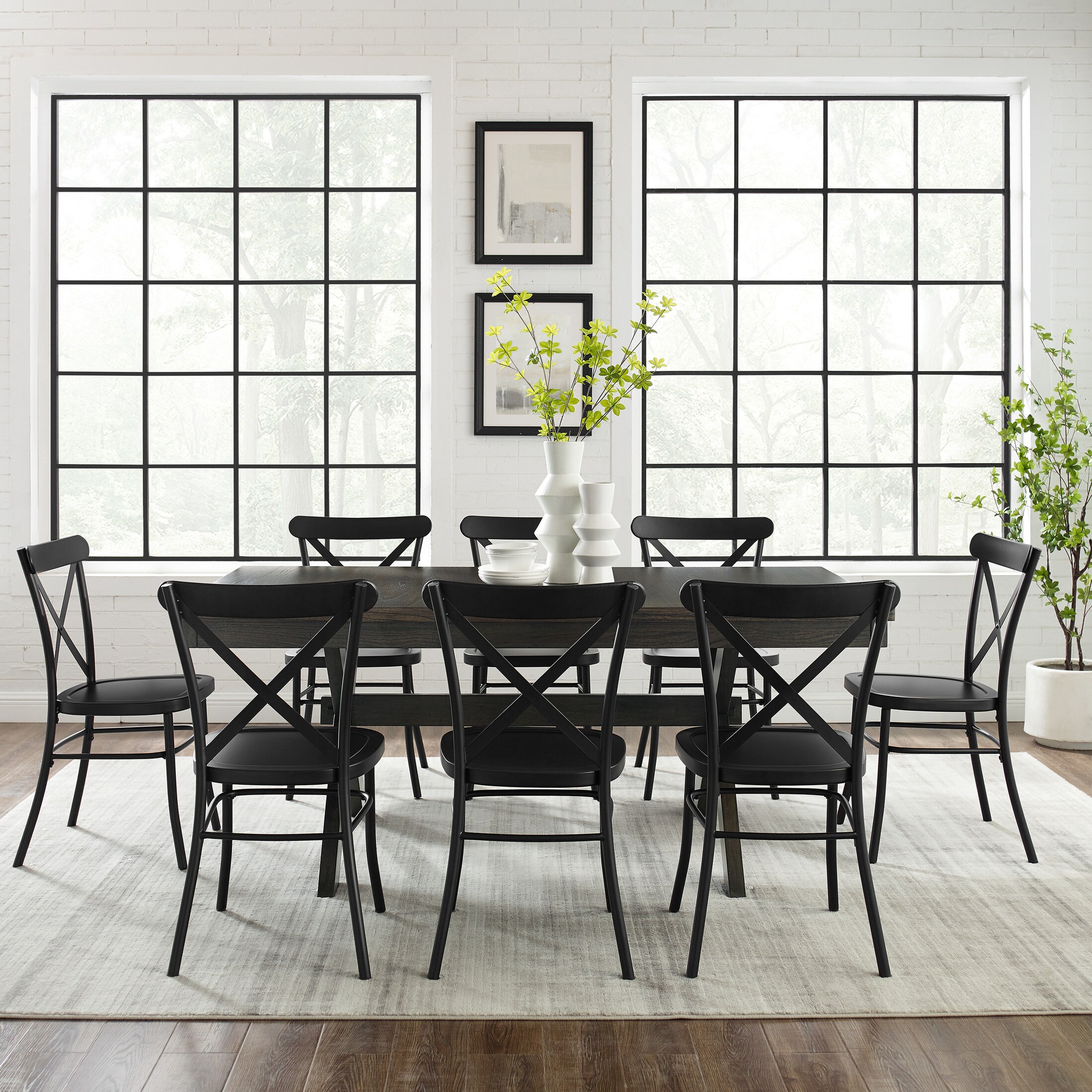 Lex extending store dining table