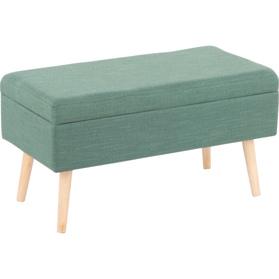lyon green bench   
