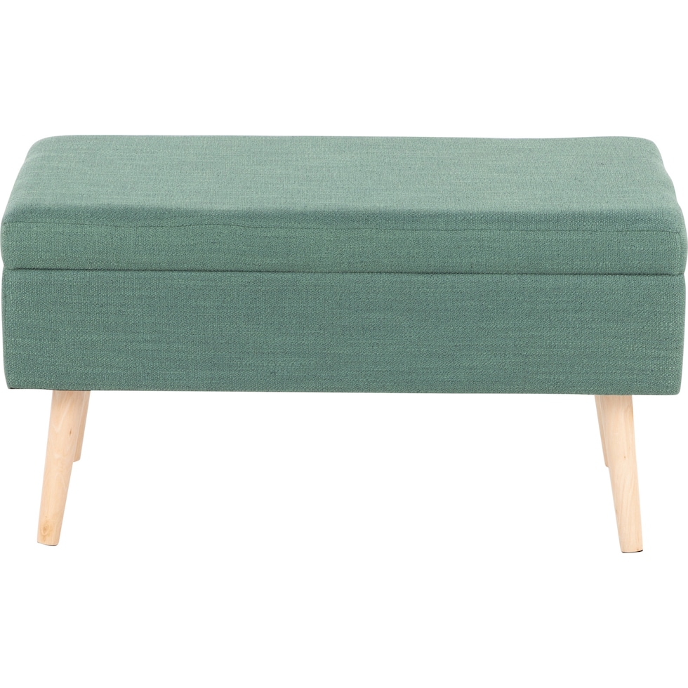 lyon green bench   