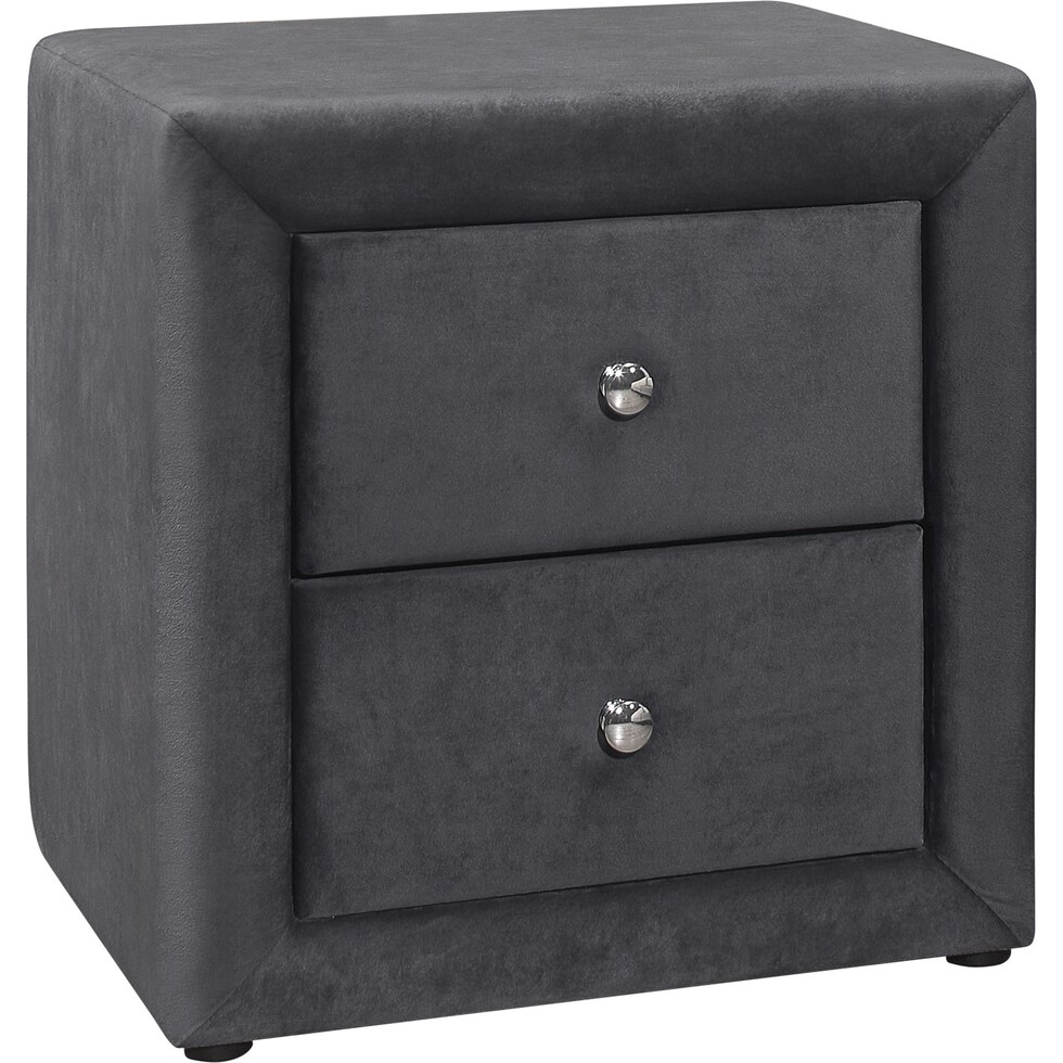mable gray nightstand   