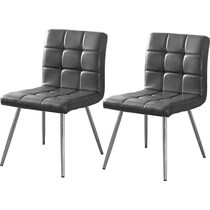 mack gray chair   