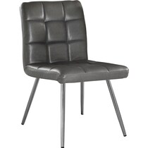 mack gray chair   
