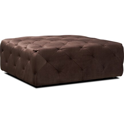 Mackenzie Ottoman - Brown