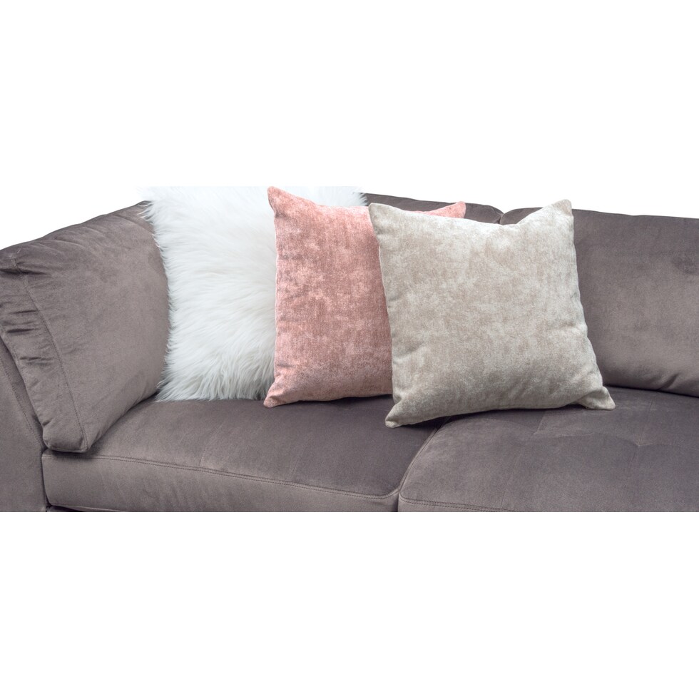 mackenzie gray  pc sectional and ottoman   