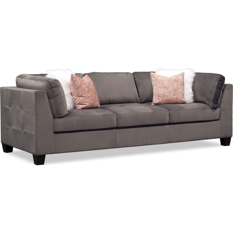 mackenzie gray sofa   