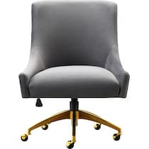 maddie gray desk chair   