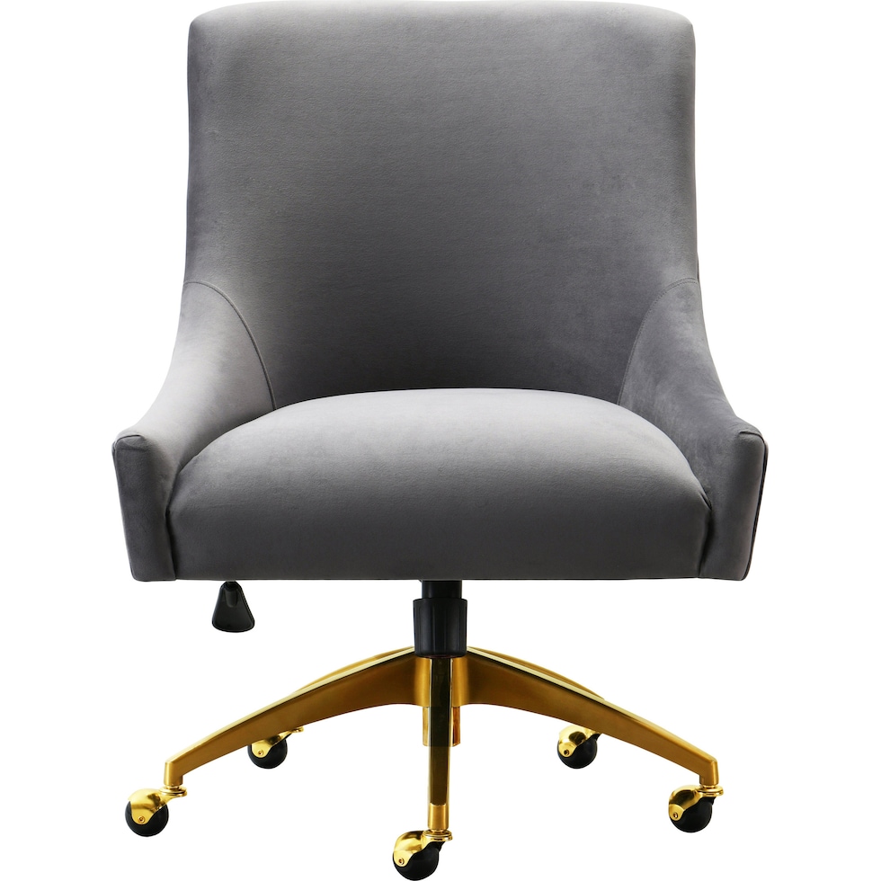 maddie gray desk chair   