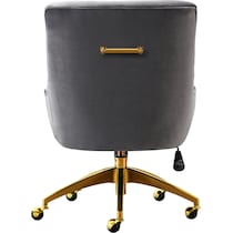 maddie gray desk chair   