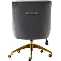 maddie gray desk chair   