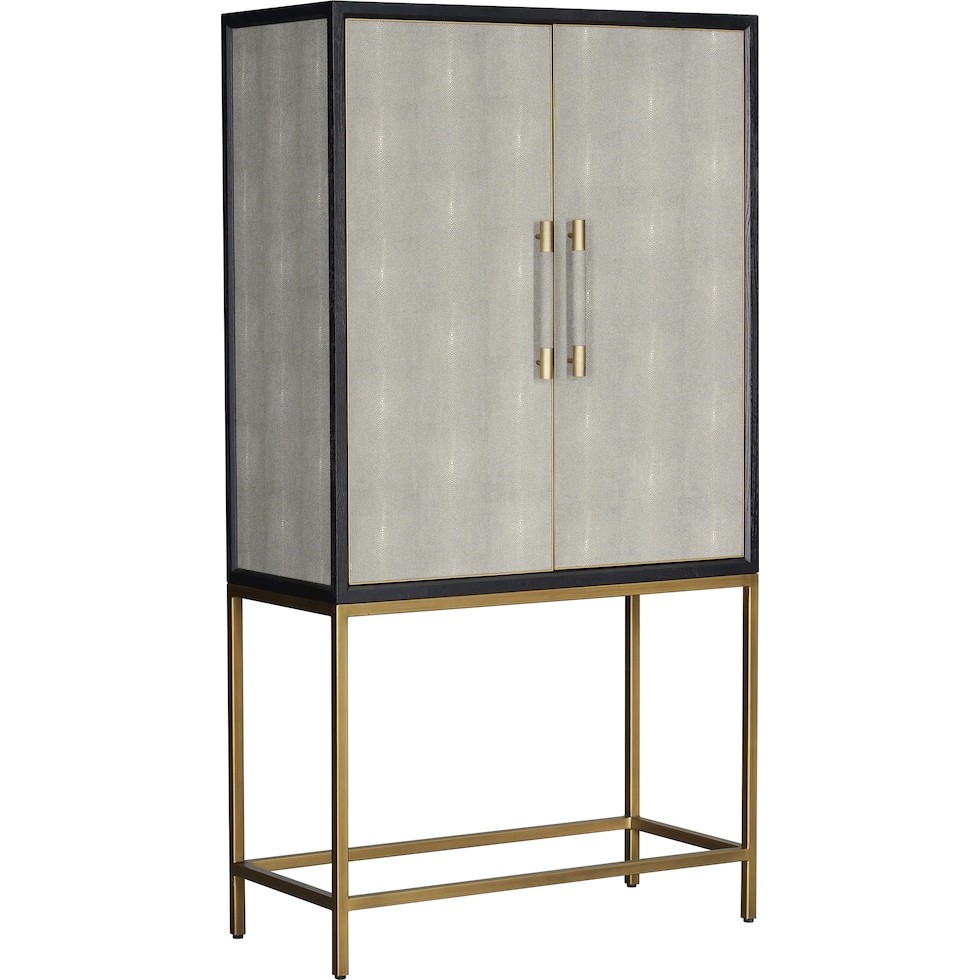 madison black bar cabinet   