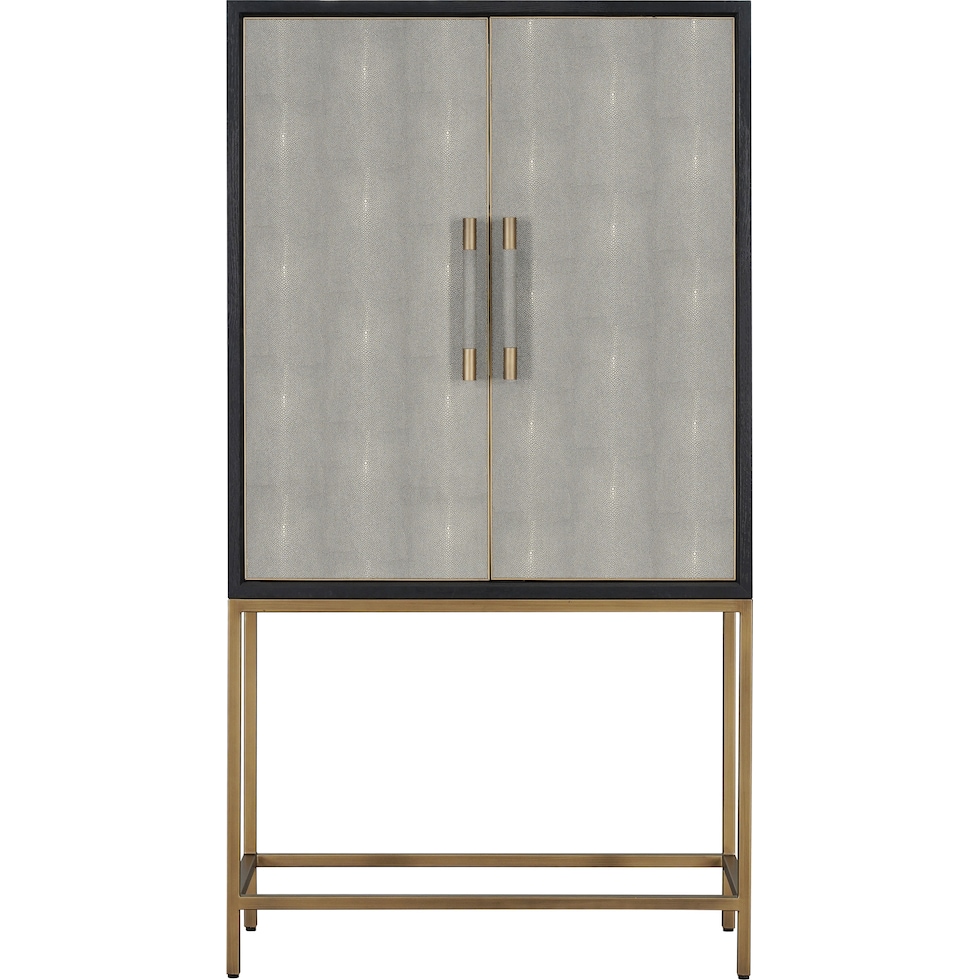 madison black bar cabinet   