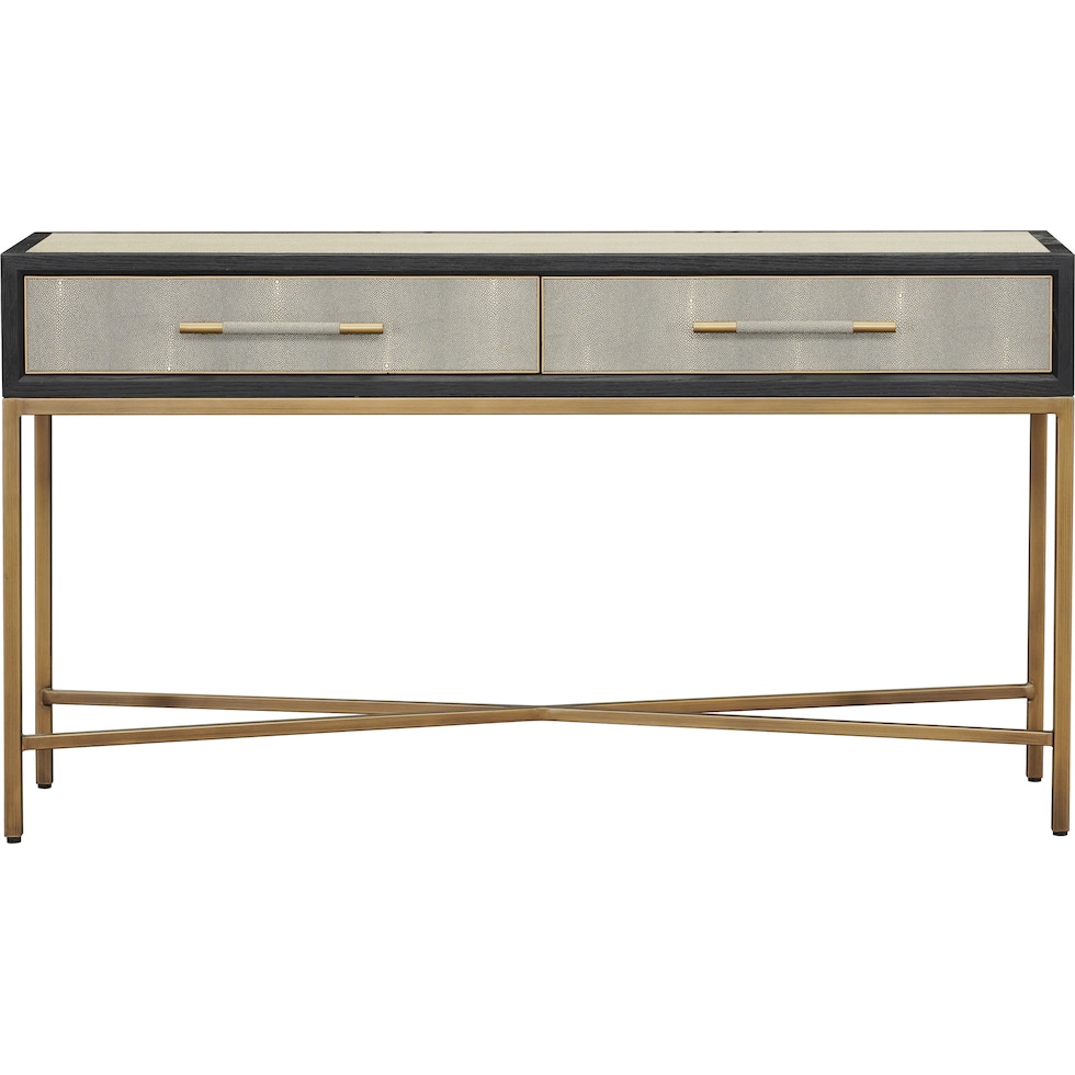 madison black console table   