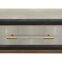 madison black console table   