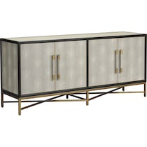 madison black credenza   