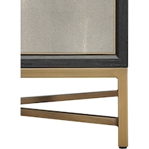 madison black credenza   