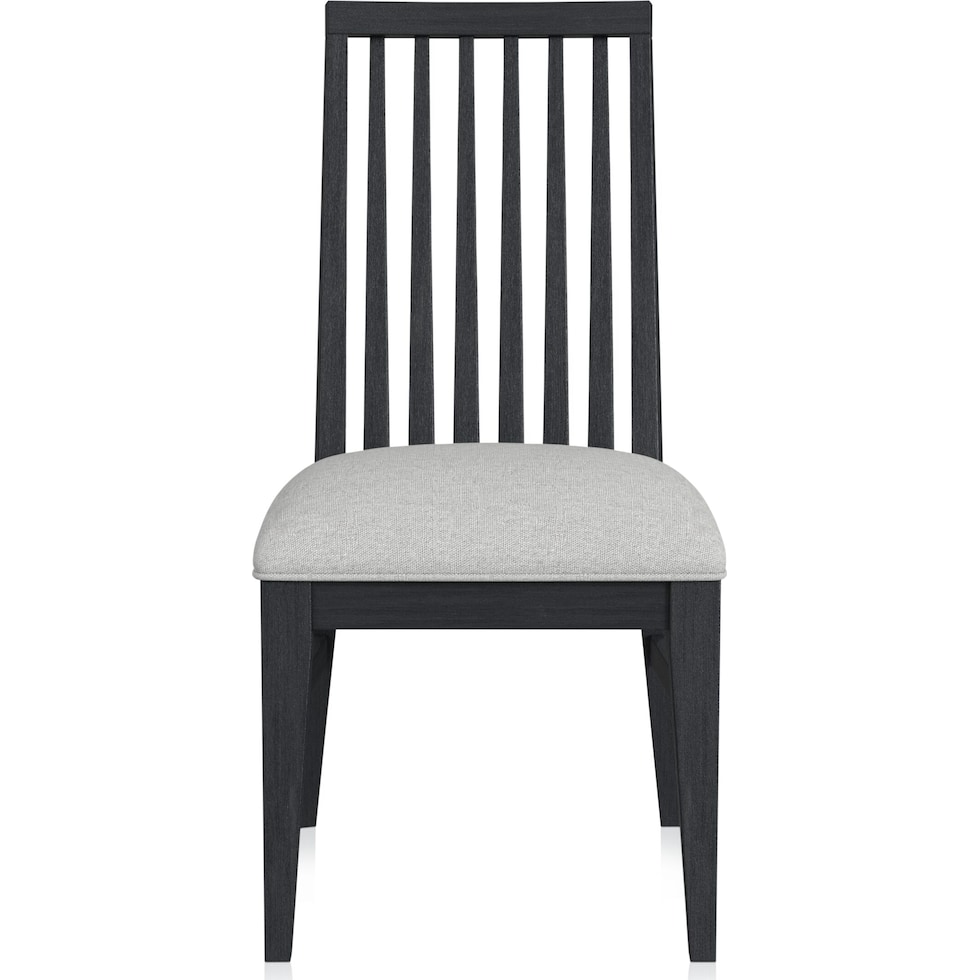 madrid dining black side chair   