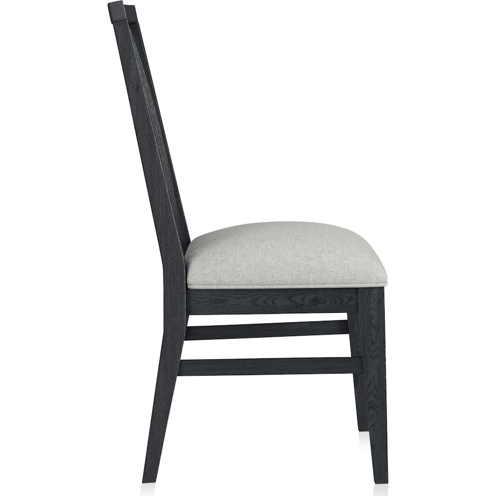 madrid dining black side chair   