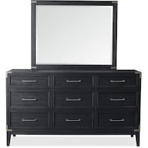 madrid black  pc king bedroom   
