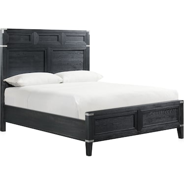 Madrid 6-Piece Bedroom Set with Dresser, Mirror, and Charging Nightstand