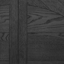 madrid black queen bed   