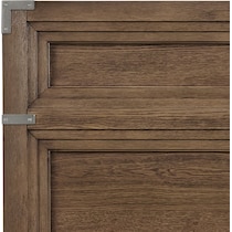 madrid dark brown  pc king bedroom   