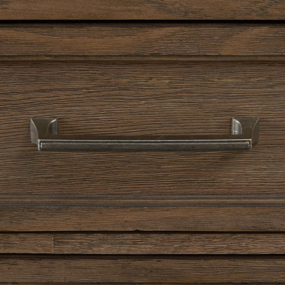 madrid light brown nightstand   