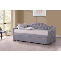 mae gray twin daybed with trundle   