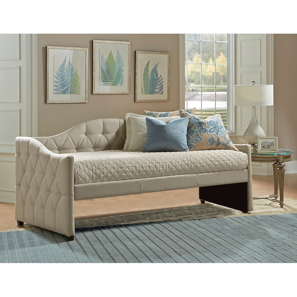 mae neutral twin bed   