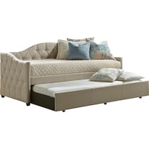 mae neutral twin bed   