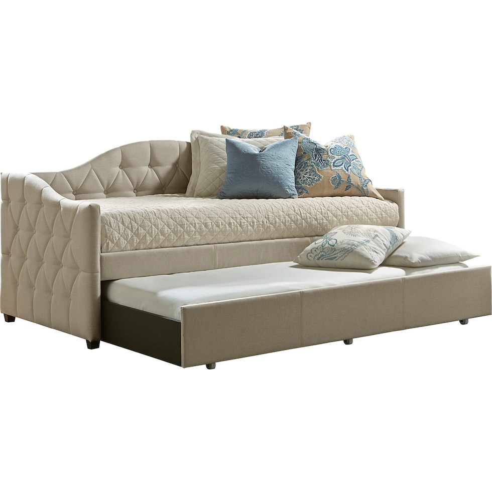 mae neutral twin bed   