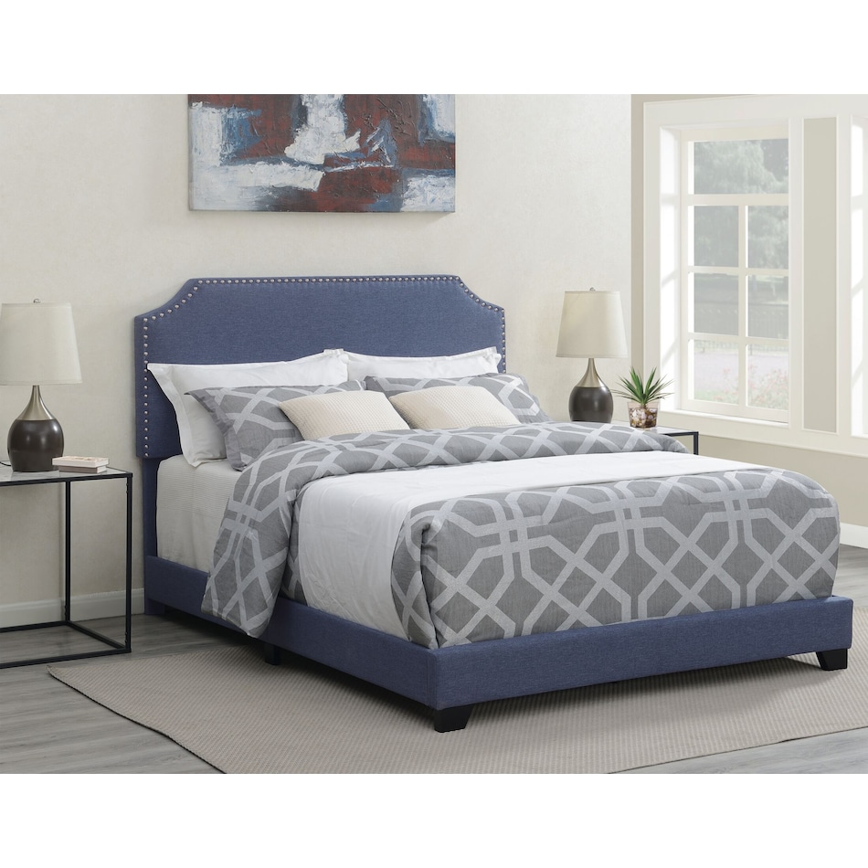 Maeve Upholstered Bed | American Signature Furniture