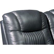 magnus gray  pc power reclining sofa   
