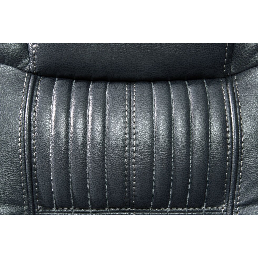 magnus gray  pc power reclining sofa   