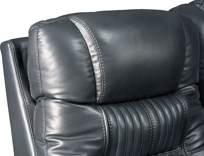 Magnus 3Piece TriplePower Reclining Sofa with 3 Reclining Seats Gray American Signature