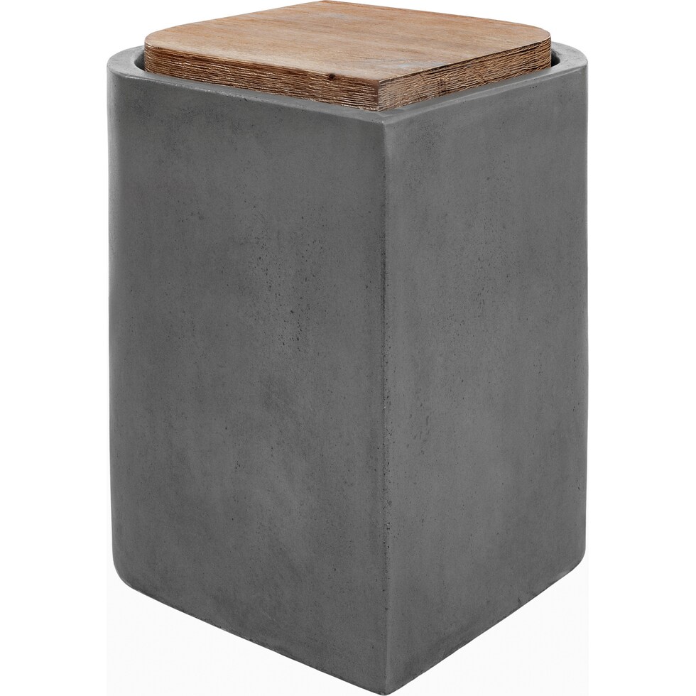 maiori gray outdoor chair set   