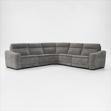 Majestic Dual-Power 5-Piece Reclining Sectional