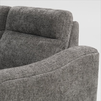 majestic gray sectional   
