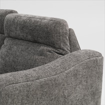 majestic gray sectional   