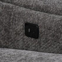 majestic gray sectional   