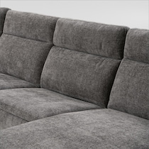 majestic gray sectional   