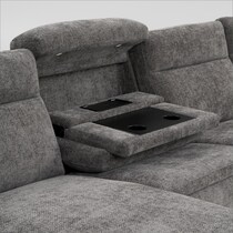 majestic gray sofa   
