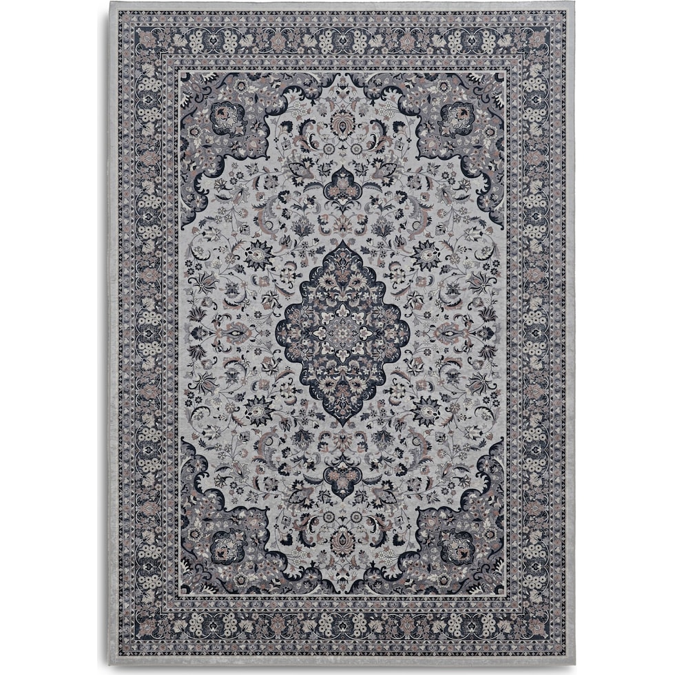 makalu gray area rug  x    