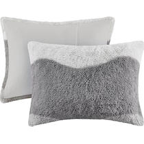 makenna gray full queen bedding set   