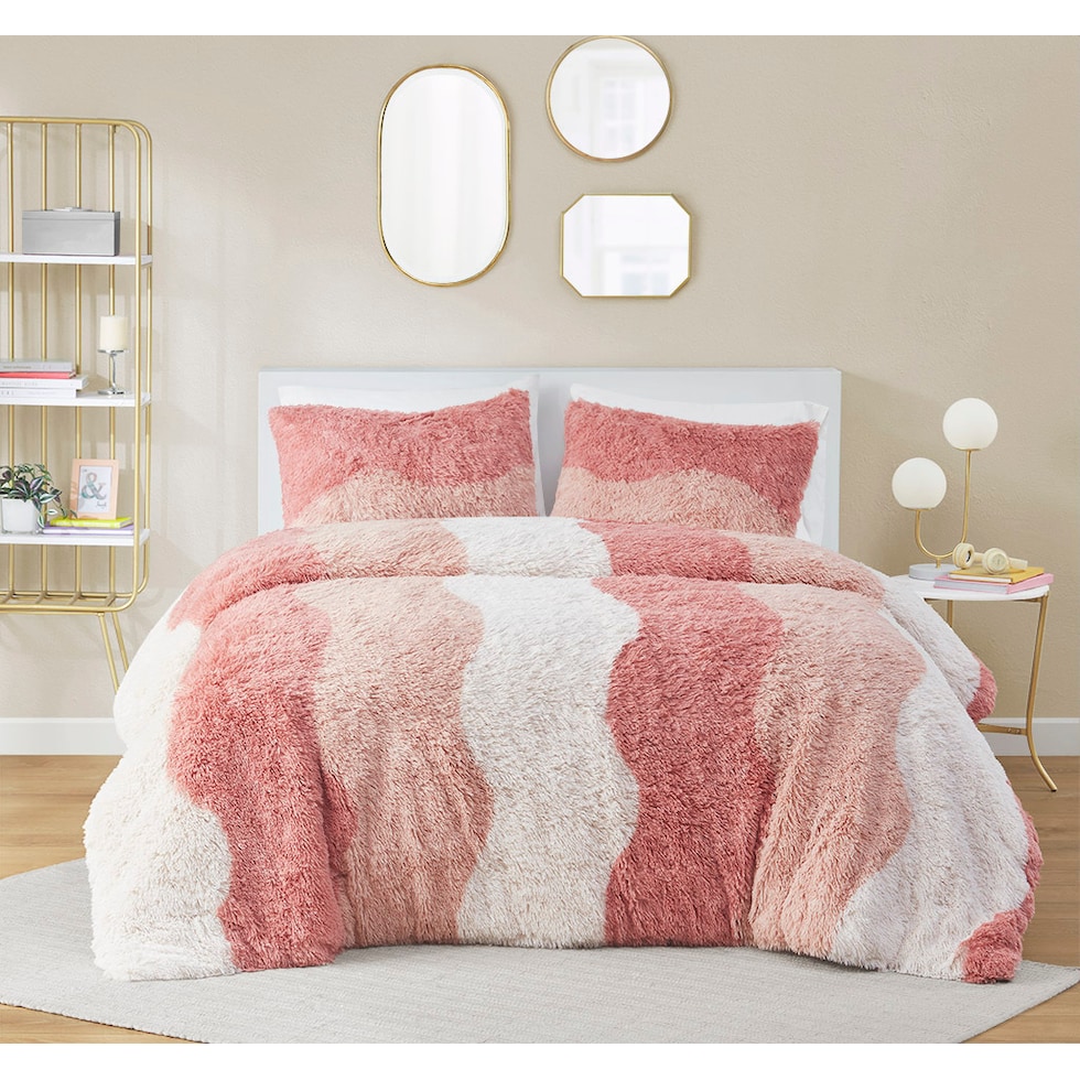 makenna pink twin twin xl bedding set   